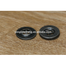 round shape fashion button metal jeans button with 4 hole